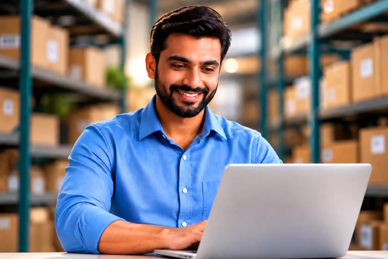 Channel partner managing incentives from a warehouse