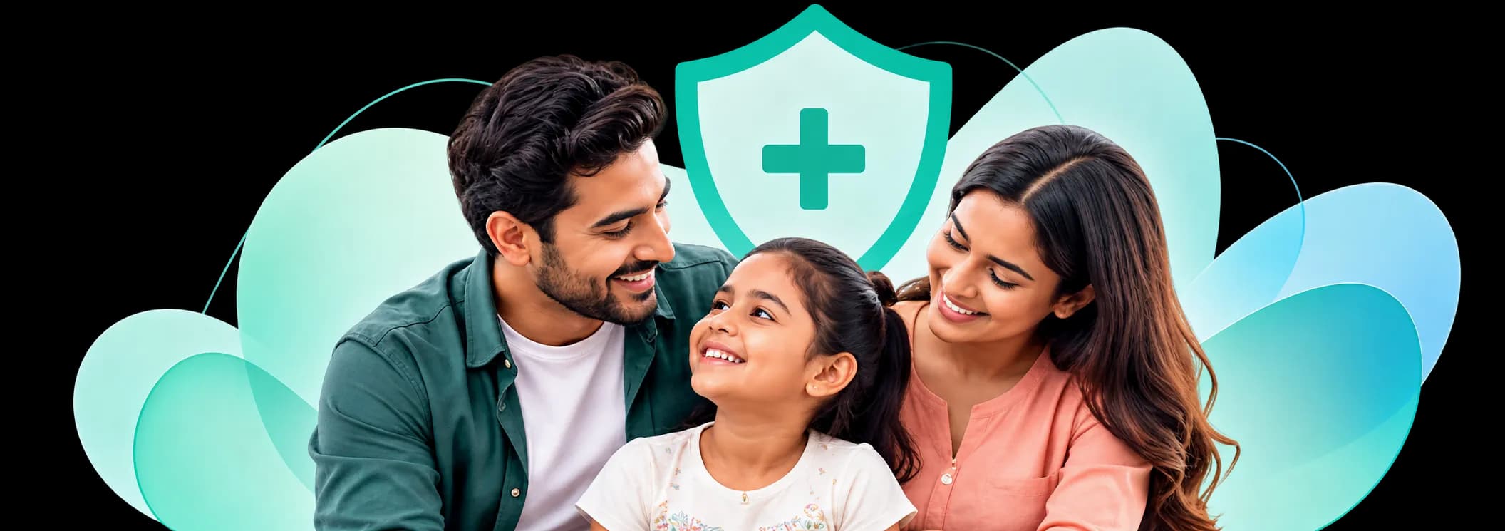 Family protected by a renewed health insurance policy